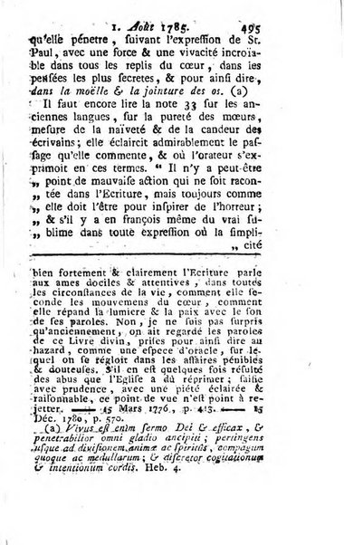 Journal historique et littéraire