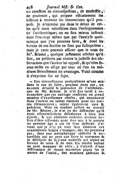 Journal historique et littéraire