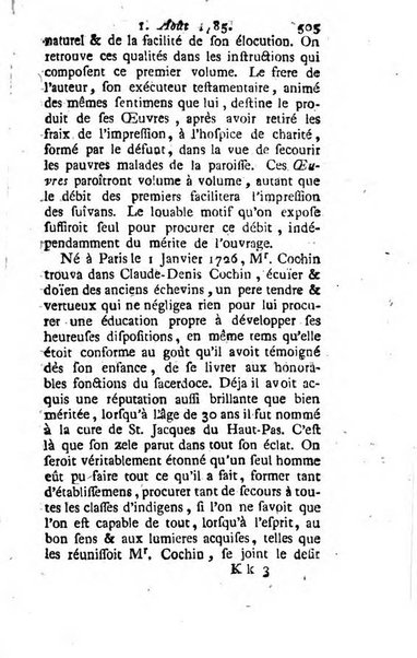 Journal historique et littéraire