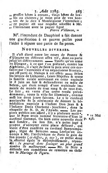 Journal historique et littéraire