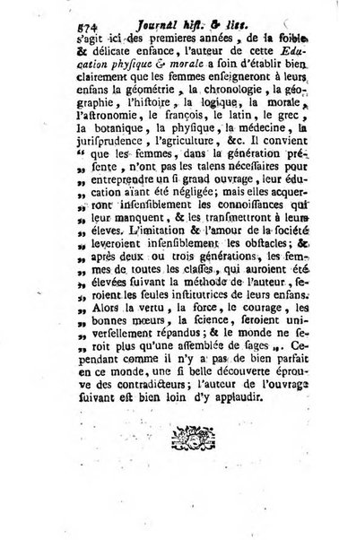 Journal historique et littéraire