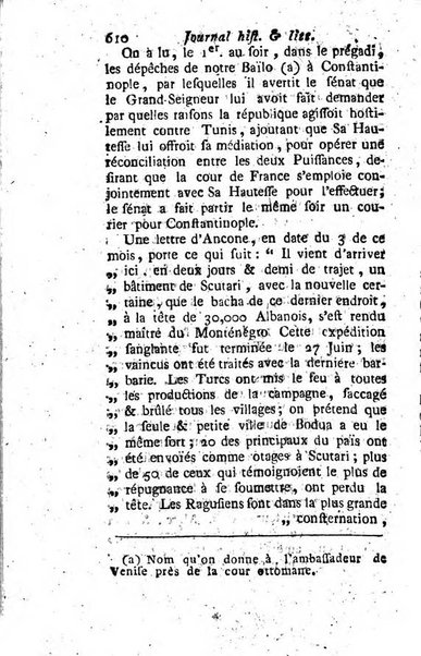 Journal historique et littéraire