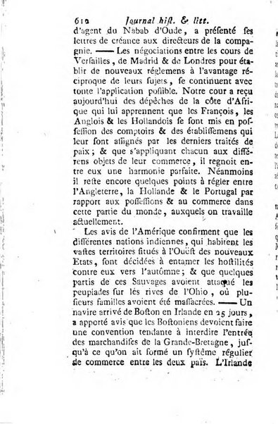 Journal historique et littéraire