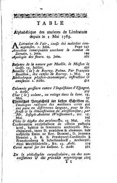 Journal historique et littéraire