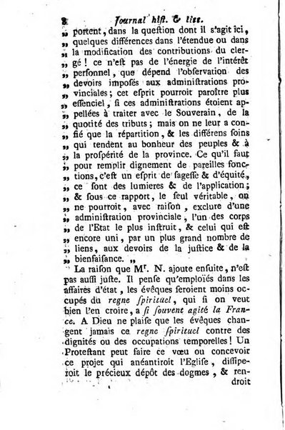 Journal historique et littéraire