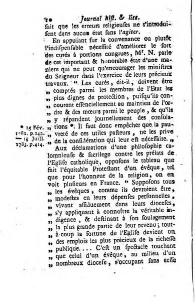 Journal historique et littéraire