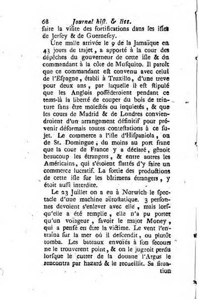 Journal historique et littéraire