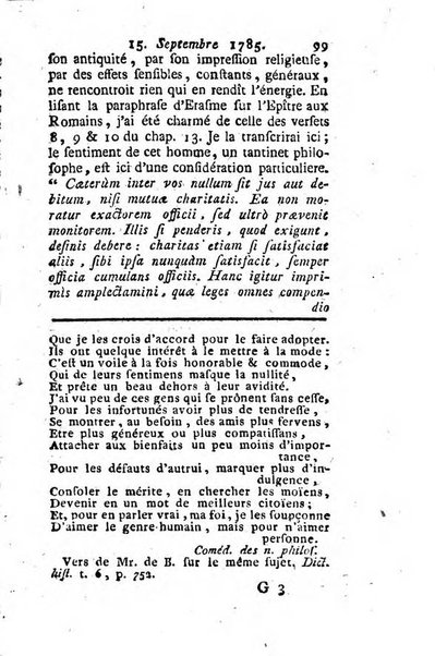 Journal historique et littéraire