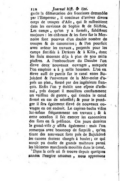 Journal historique et littéraire