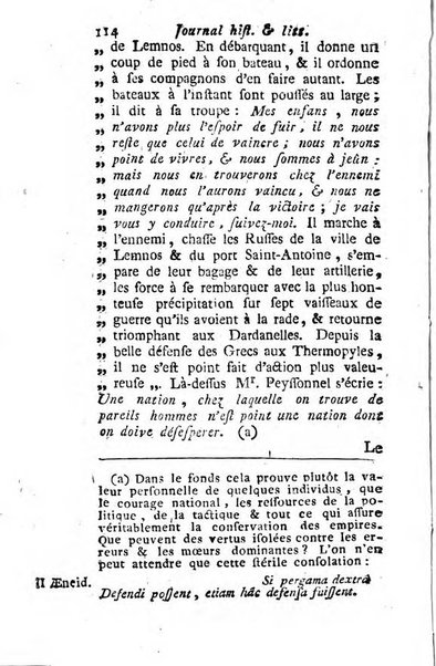 Journal historique et littéraire