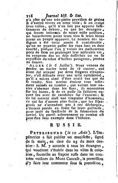 Journal historique et littéraire