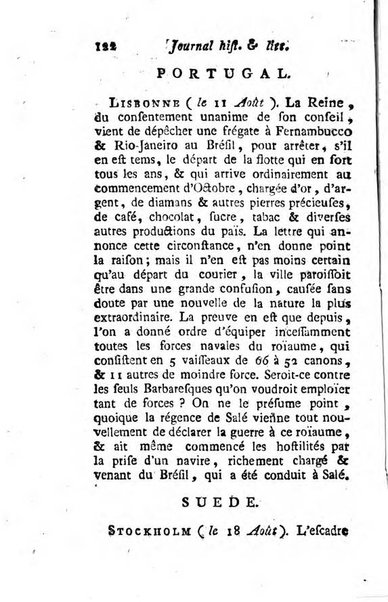 Journal historique et littéraire