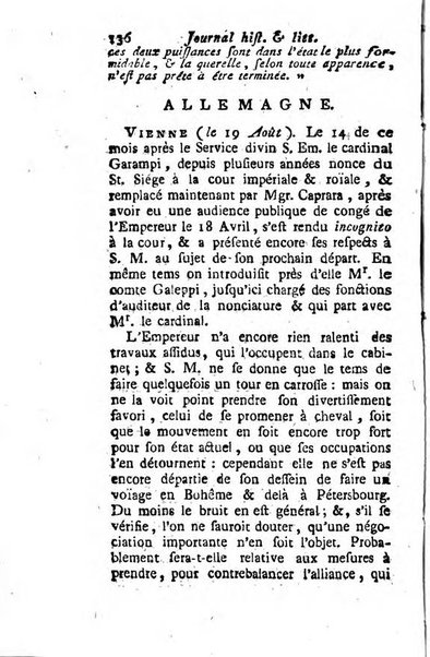 Journal historique et littéraire