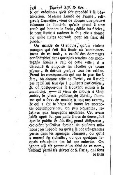 Journal historique et littéraire