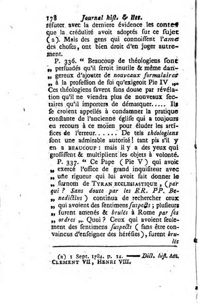 Journal historique et littéraire