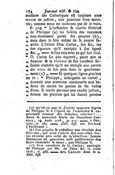 Journal historique et littéraire