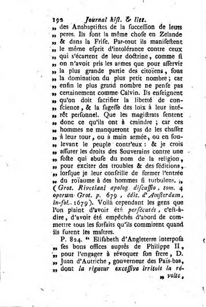 Journal historique et littéraire