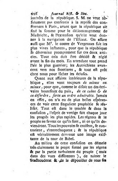 Journal historique et littéraire