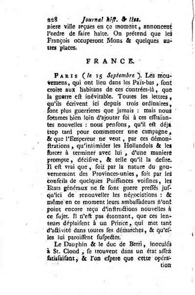 Journal historique et littéraire