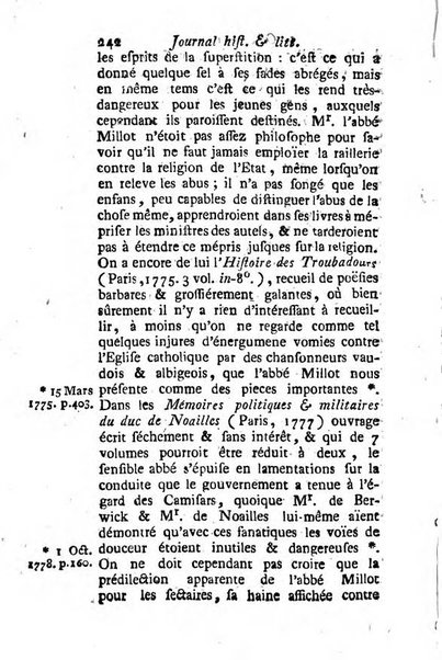 Journal historique et littéraire