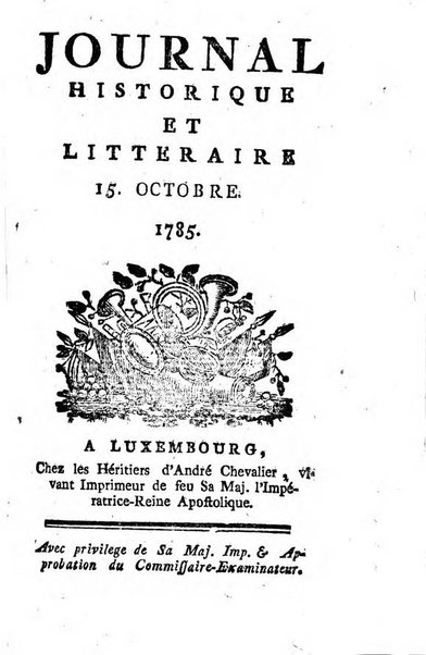 Journal historique et littéraire