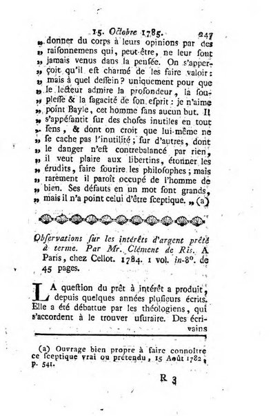 Journal historique et littéraire