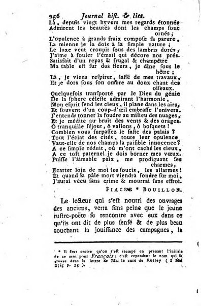 Journal historique et littéraire