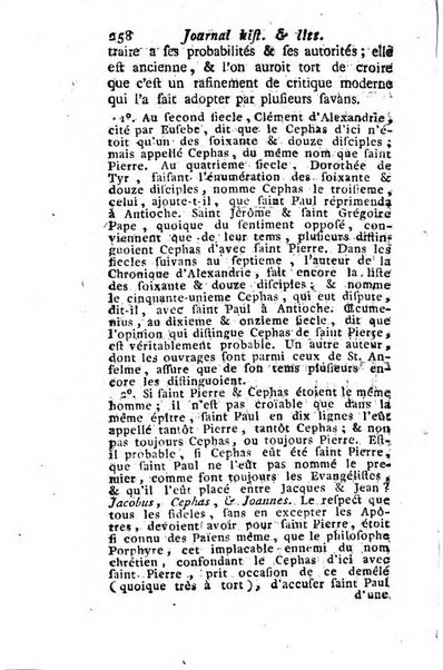 Journal historique et littéraire