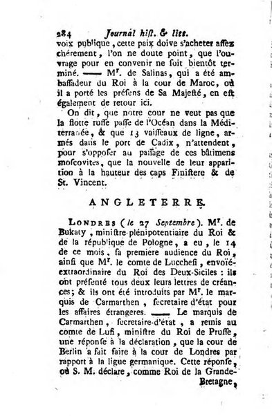 Journal historique et littéraire