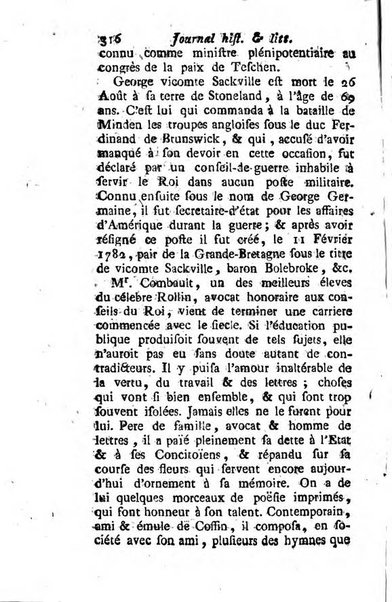 Journal historique et littéraire