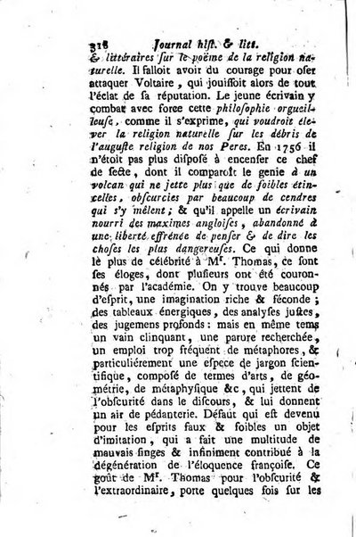 Journal historique et littéraire