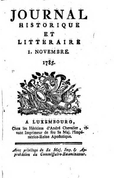 Journal historique et littéraire