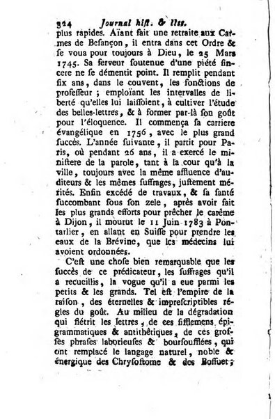 Journal historique et littéraire