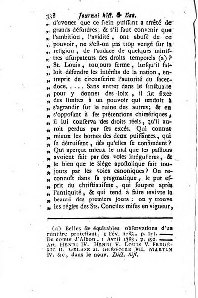 Journal historique et littéraire