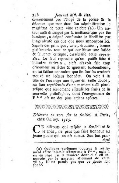 Journal historique et littéraire