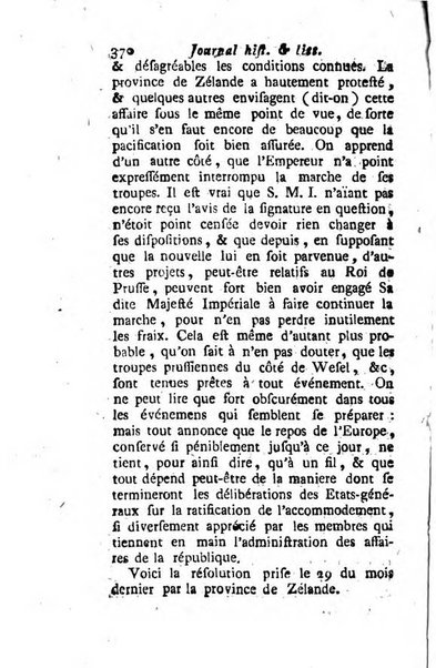 Journal historique et littéraire