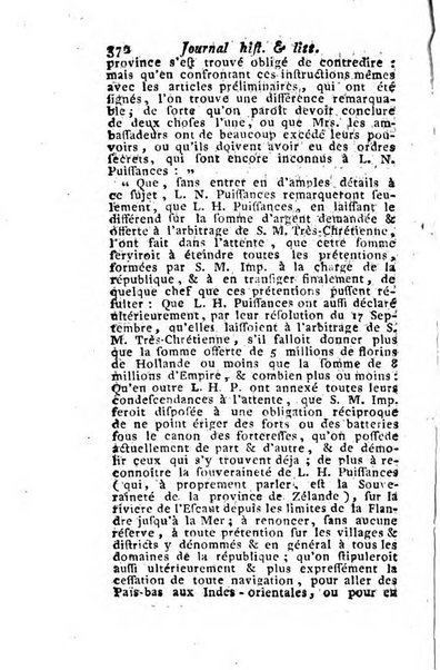 Journal historique et littéraire