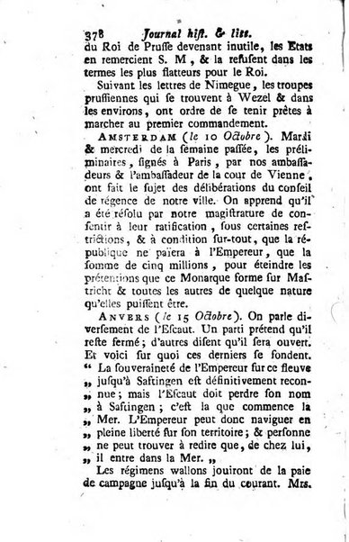 Journal historique et littéraire