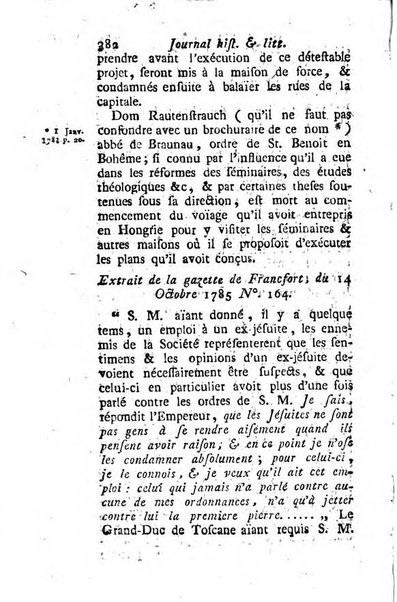 Journal historique et littéraire