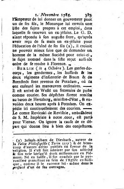 Journal historique et littéraire