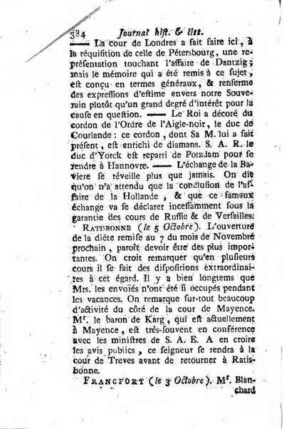 Journal historique et littéraire