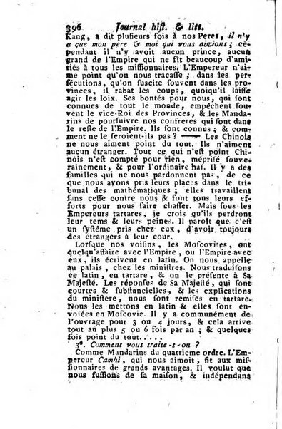 Journal historique et littéraire