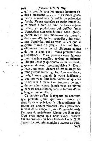 Journal historique et littéraire