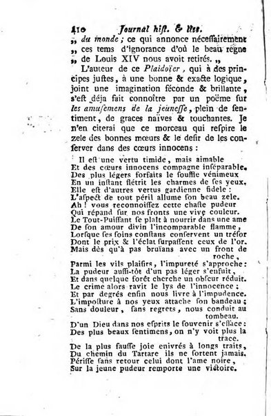 Journal historique et littéraire