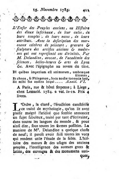 Journal historique et littéraire