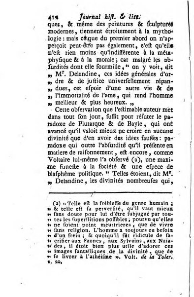 Journal historique et littéraire