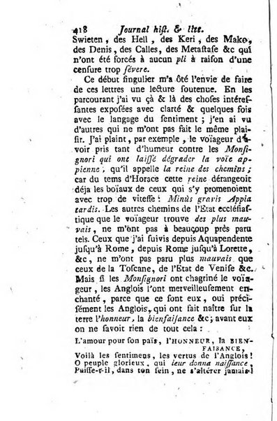 Journal historique et littéraire