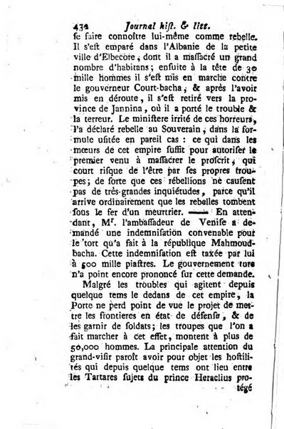 Journal historique et littéraire