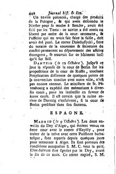 Journal historique et littéraire