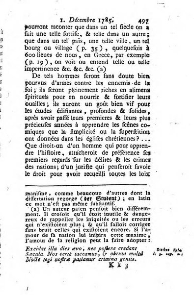 Journal historique et littéraire